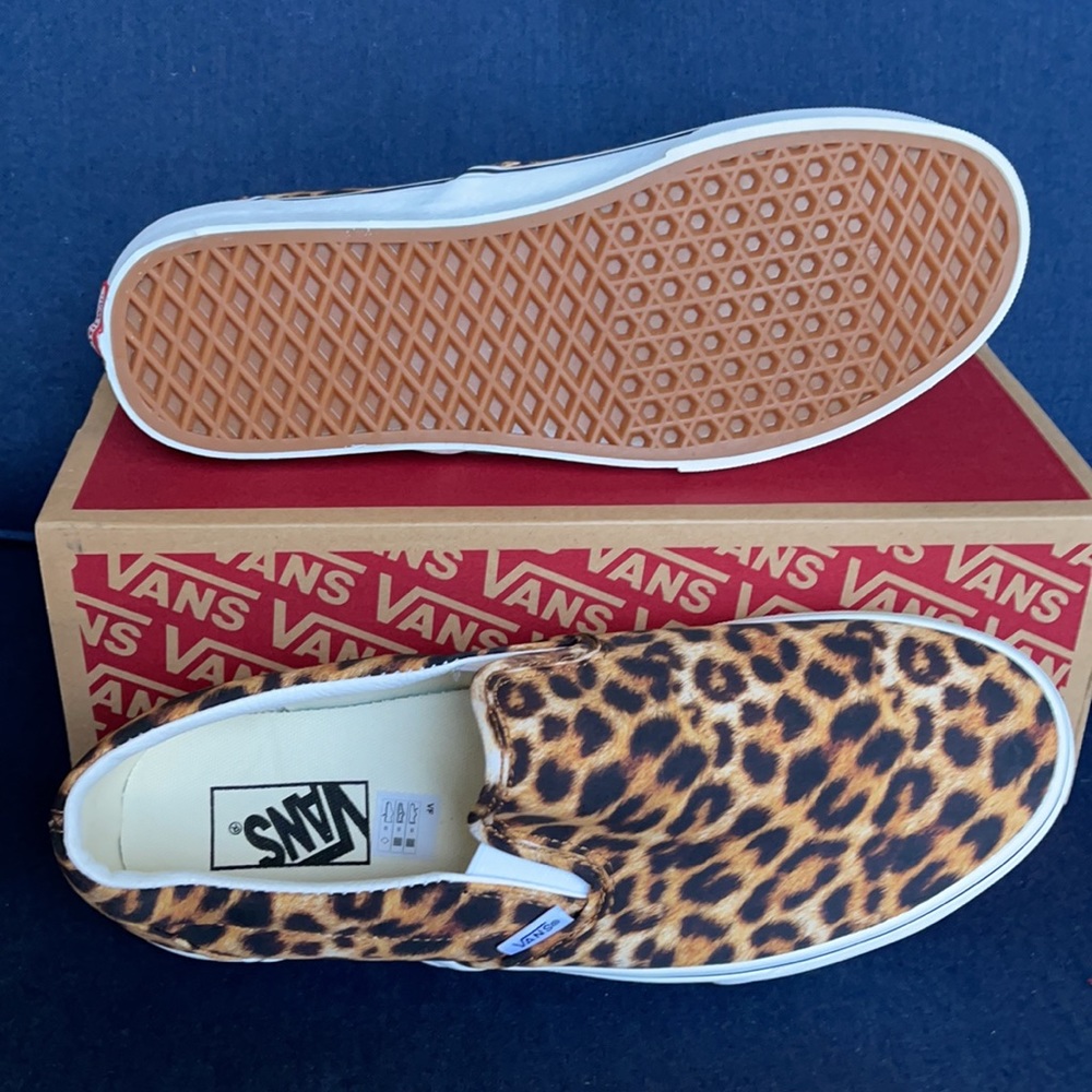 Vans Classic Slip-On Leopard Black/True White WMNS - Picture 5 of 16